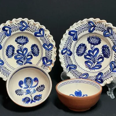 Romanian Folk Art Dishes