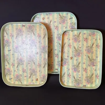 Vintage Style Serving Trays