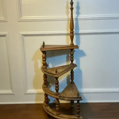 Wooden Ladder Shelf