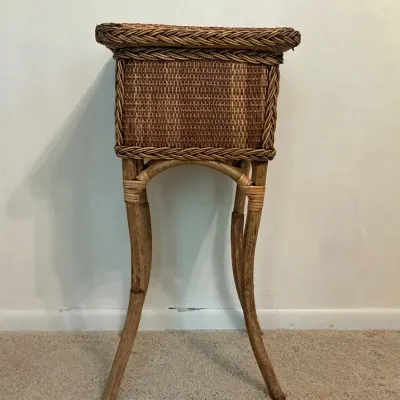 Wicker Rattan Side Table