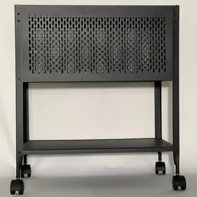 Lorell Mesh Rolling File Cart