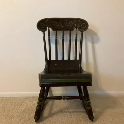 Pennsylvania Dutch Child’s Rocker