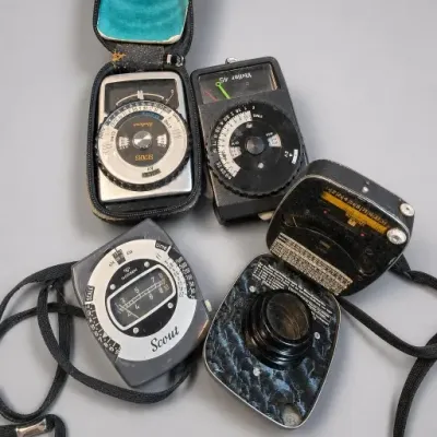 Assorted Vintage Light Meters