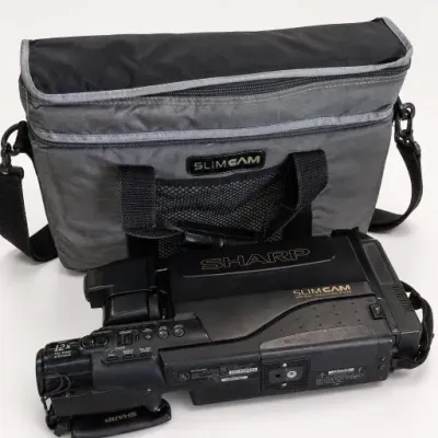 Sharp Slimcam Camcorder With Carrying Case