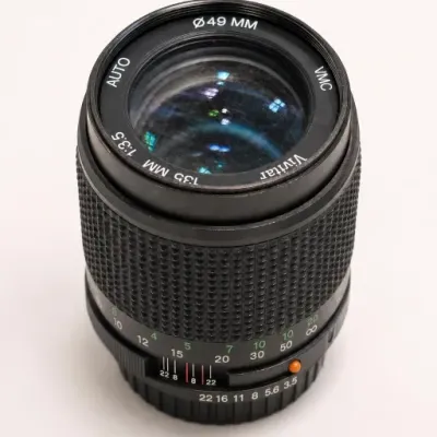 Vivitar 135mm f/3.5 Camera Lens