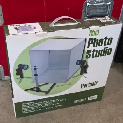 Boxed Mini Portable Photo Studio Set