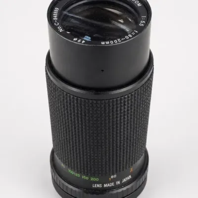Black 135-200mm Camera Zoom Lens