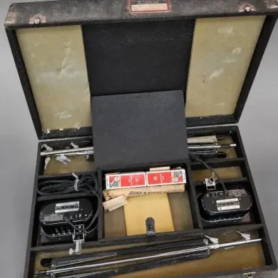 Boxed Microphone and Stand Set with Accessories