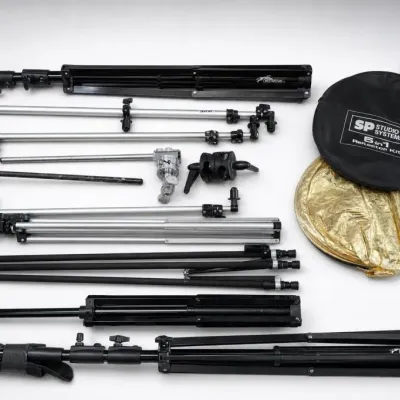 Photography Light Stands and Reflector Kit