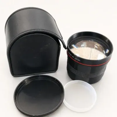 Camera Lens With Case and Caps