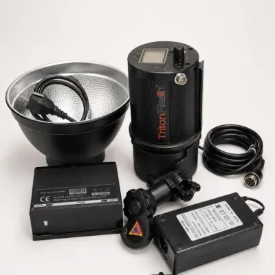 TritonFlash Studio Strobe Light With Accessories