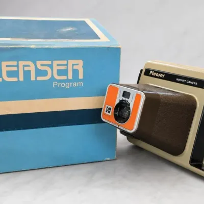 Kodak Pleaser Instant Camera With Box