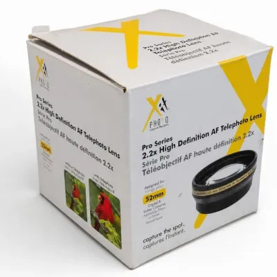 Pro Series 2.2x Telephoto Camera Lens in Box