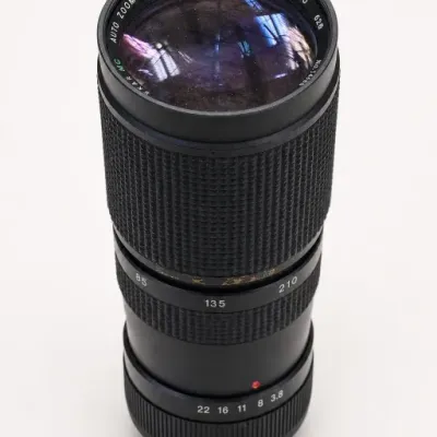 Black Camera Zoom Lens