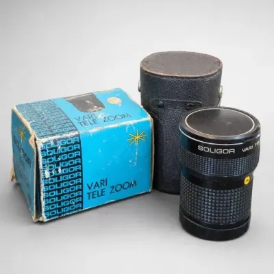 Soligor Vari Tele Zoom Lens with Box and Case