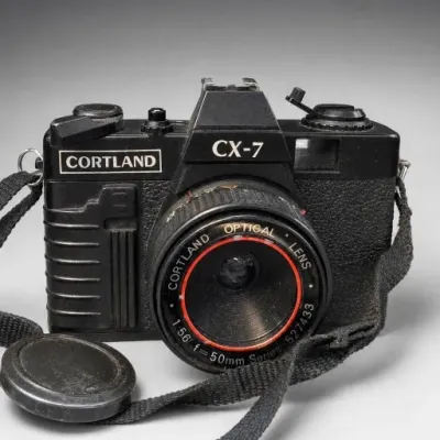 Cortland CX-7 Camera With 50mm Lens and Strap