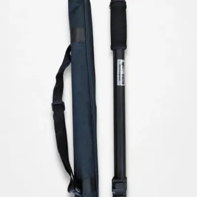 Black Camera Monopod with Carrying Case