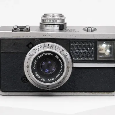 Black and Silver Film Camera