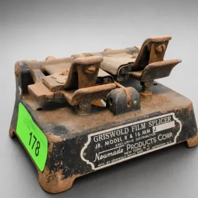 Griswold Metal Film Splicer