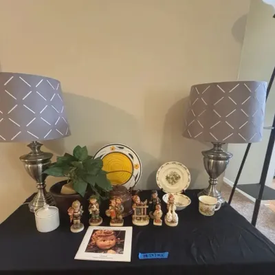 Hummels, Bunnykins, Lamps And More 