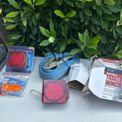 Hand Strap Trailer Winch