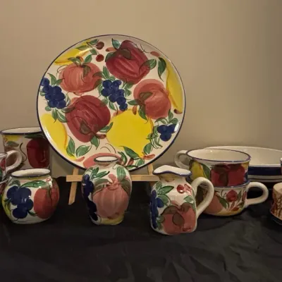 Painted Fruit Ceramic Entering Collection 
