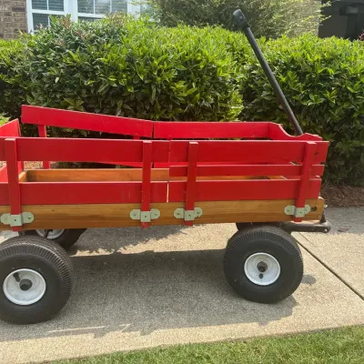 Large Wooden Wagon 