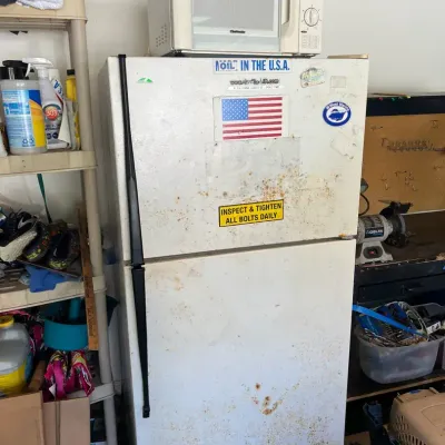 Refrigerator And Microwave Lot