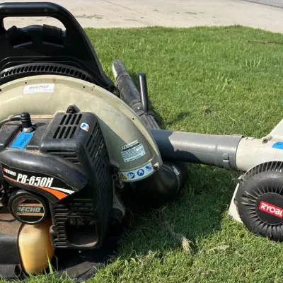 Echo Gas Blower And Ryobi Blower 