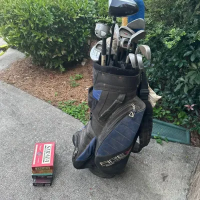 Golf bag & accessories 
