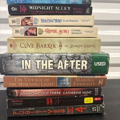 Sale Photo Thumbnail #504: 10 books
