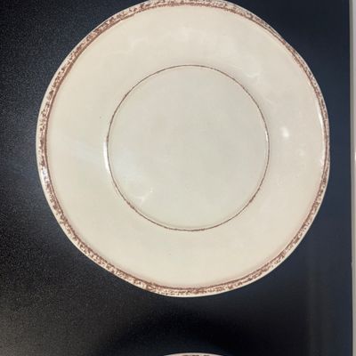 Sale Photo Thumbnail #415: Three 11” plates
Four 9” plates
Four 9” bowls