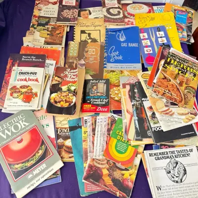 Vintage Cookbook Collection – Julia Child, Pillsbury, Better Homes & Gardens & More (30+)