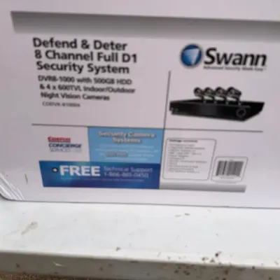 Swann Defend and Deter 8 Channel Full D1 Security System
