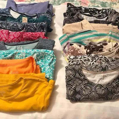 Short in sleeves not in heart. 