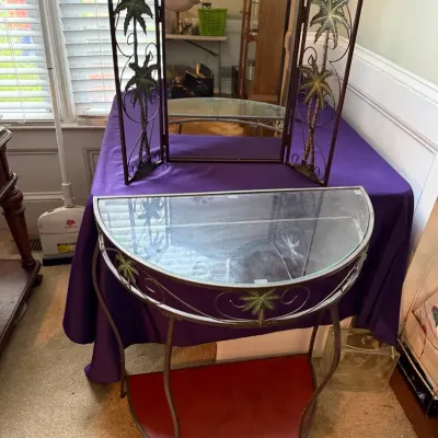 Hall Table With Mirror