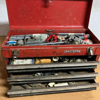 Craftsman Tool Box & Tools 