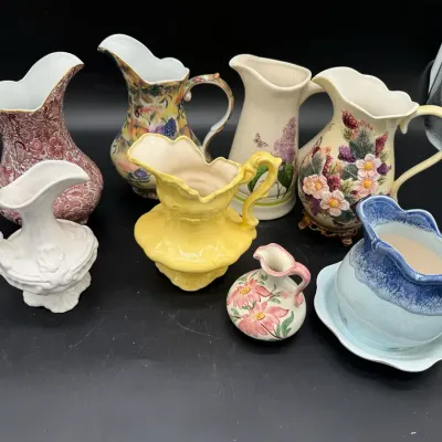 Pitchers!! Beautiful Collection 