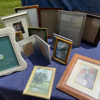 Assorted Picture Frame Collection