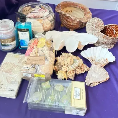 Seashells & Coastal Décor Collection 
