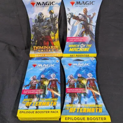 (6) Magic The Gathering Booster Packs - All Factory Sealed. Never Opened!
