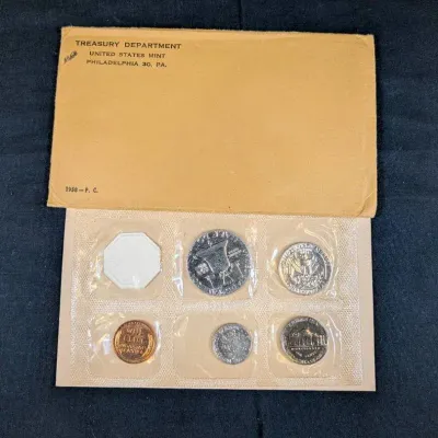 1958 US Mint Silver Proof Set 