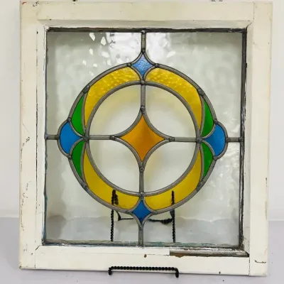 Vintage Stained Glass Window # 4