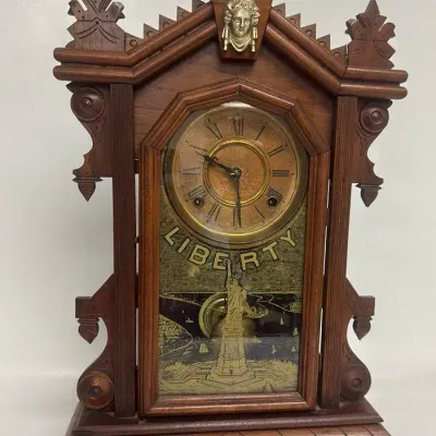 Antique Charles F. Adams Clock