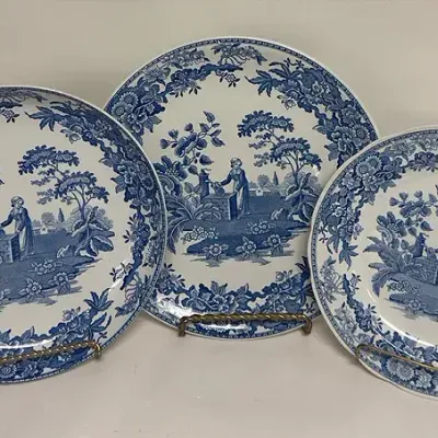 “Spode Blue Room Collection” Girl At Well