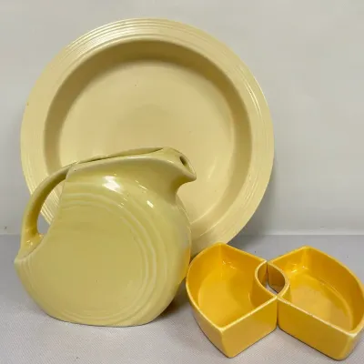 Vintage Yellow Shaded “Fiesta Ware”