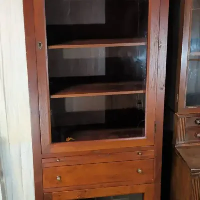 Stained Pine Cabinet