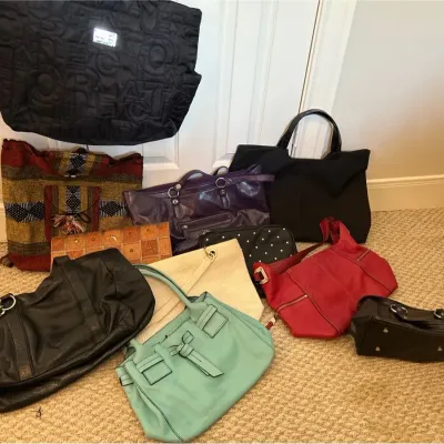 Various Handbags- Some Older Styles Including Kenneth Cole And More
