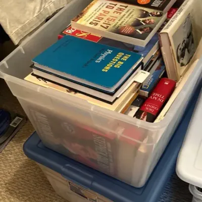 More Tubs Of Books