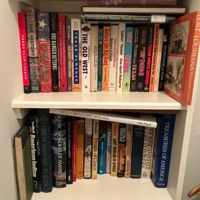 Various Texas Books, Some National Parks And More